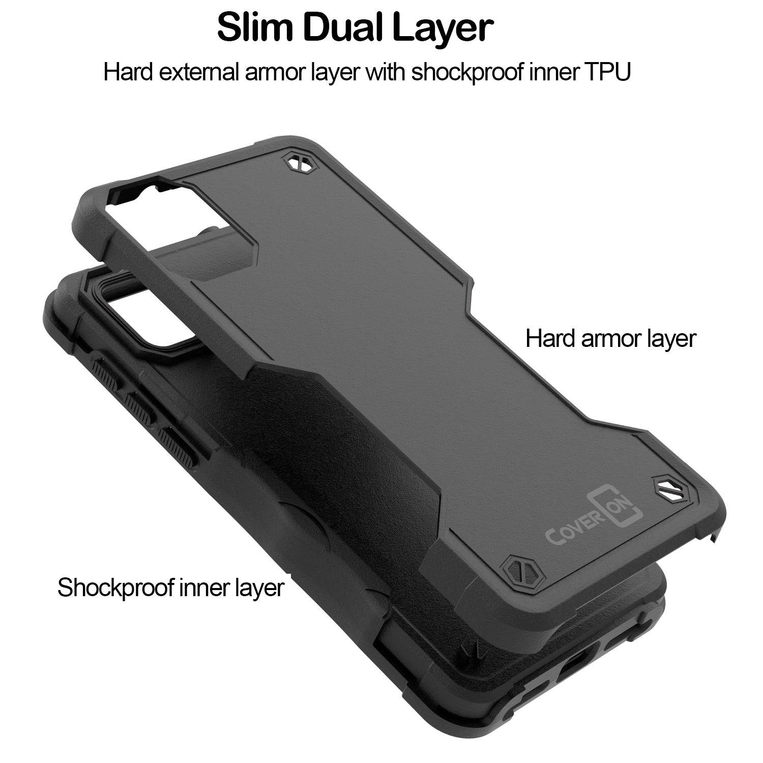 TCL ION Z Case Heavy Duty Military Grade Phone Cover CoverON Case TCL ION Z Case Heavy Duty Military Grade Phone Cover CoverON Case