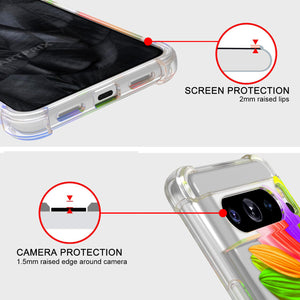 Google Pixel 8 Pro Phone Case Slim Transparent Clear TPU Design Phone Cover