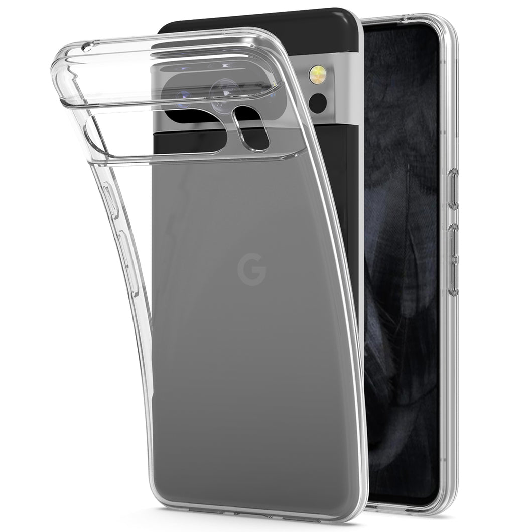 Google Pixel 8 Pro Phone Case - Slim TPU Silicone Phone Cover Skin