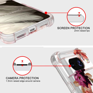 Google Pixel 8 Slim Case Transparent Clear TPU Design Phone Cover
