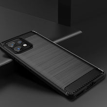 Load image into Gallery viewer, Motorola Edge+ Plus (2023) / Moto Edge 40 Pro Case Slim TPU Phone Cover w/ Carbon Fiber
