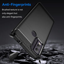 Load image into Gallery viewer, Nokia C22 Case Slim TPU Phone Cover w/ Carbon Fiber
