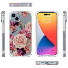 Load image into Gallery viewer, Apple iPhone 15 Slim Case Transparent Clear TPU Design Phone Cover
