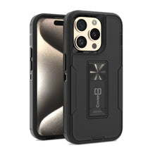 Load image into Gallery viewer, Apple iPhone 15 Pro Max Case Heavy Duty Rugged Phone Cover w/ Kickstand
