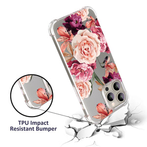 Apple iPhone 15 Pro Max Slim Case Transparent Clear TPU Design Phone Cover