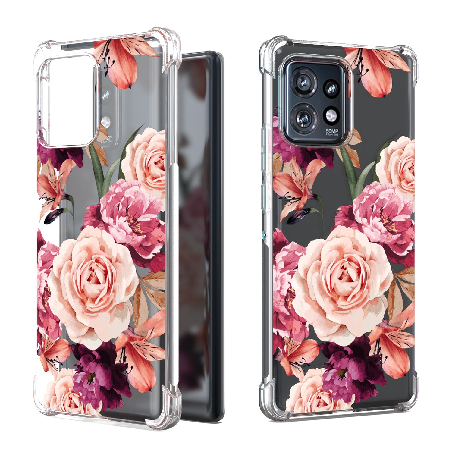 Cadorabo Custodia per LG G6 in ORO ROSA METALLICO - Morbida Cover Protettiva Sottile di Silicone TPU con Bordo Protezione - Ultra Slim Case Antiurto Gel Back Bumper Guscio