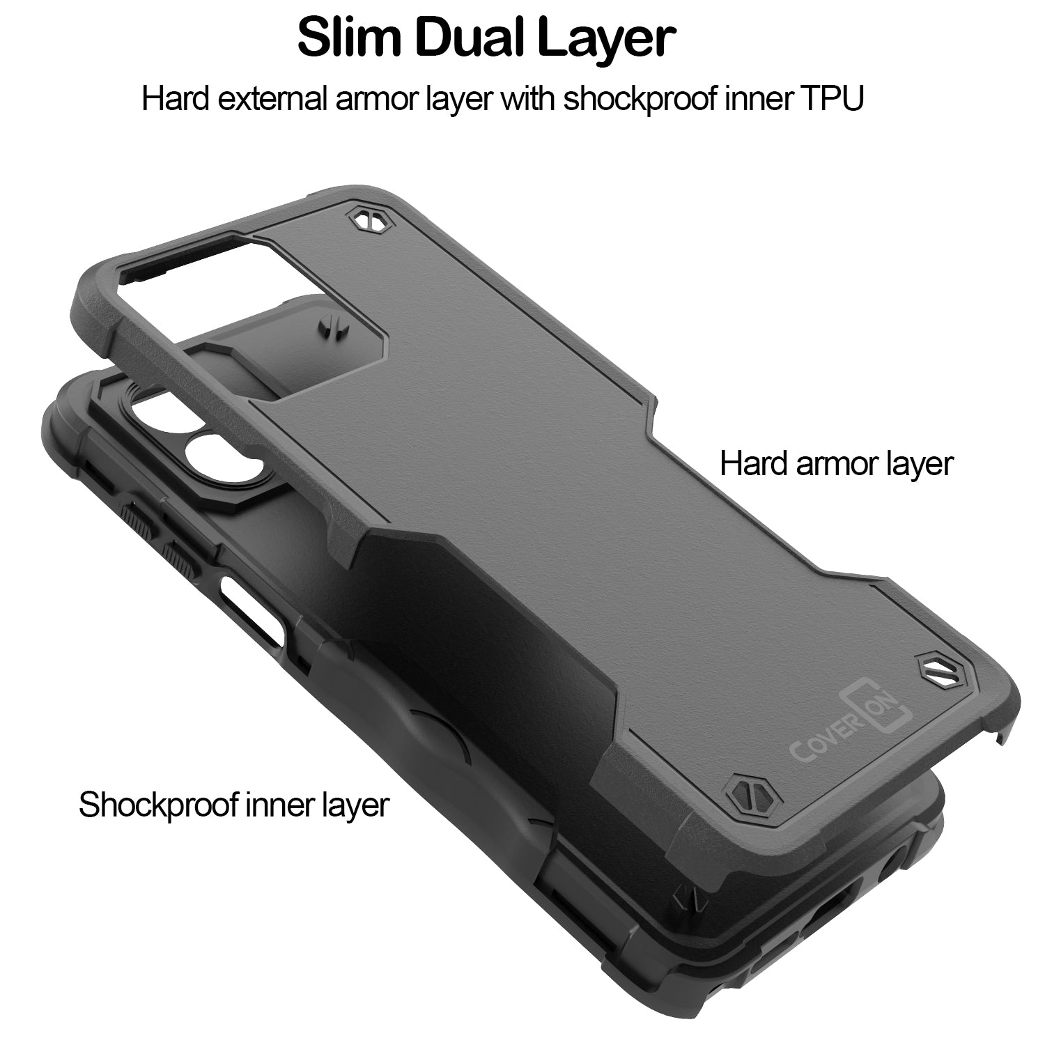 For Motorola Moto G 5G /G Stylus 5G/4G 2023 Case Heavy Duty Shockproof TPU  Cover