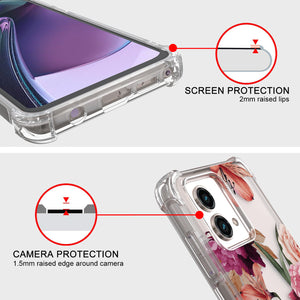 Motorola Moto G Stylus 5G 2023 Slim Case Transparent Clear TPU Design Phone Cover
