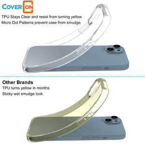 Apple iPhone 15 Case - Slim TPU Silicone Phone Cover Skin