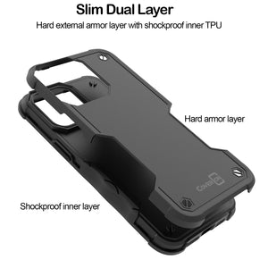 Apple iPhone 15 Pro Max Case Heavy Duty Military Grade Phone Cover