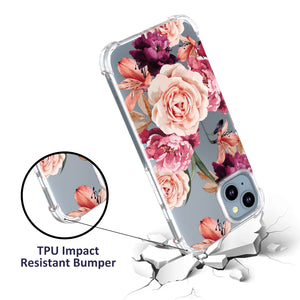 Apple iPhone 15 Plus Slim Case Transparent Clear TPU Design Phone Cover