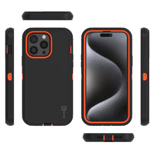 Load image into Gallery viewer, Apple iPhone 15 Pro Max Case Military Grade Heavy Duty Phone Cover
