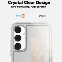 Load image into Gallery viewer, Samsung Galaxy A05s Clear Hybrid Slim Hard Back TPU Case Chrome Buttons
