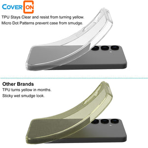 Samsung Galaxy S24 Case - Slim TPU Silicone Phone Cover Skin