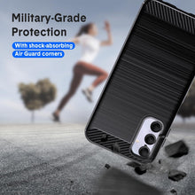 Load image into Gallery viewer, Samsung Galaxy A15 5G Phone Case Slim TPU Phone Cover w/ Carbon Fiber
