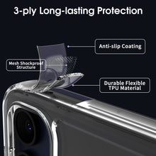 Load image into Gallery viewer, Samsung Galaxy A55 5G Clear Hybrid Slim Hard Back TPU Case Chrome Buttons
