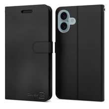 Load image into Gallery viewer, Apple iPhone 16 Plus Wallet Case RFID Blocking Leather Folio Phone Pouch
