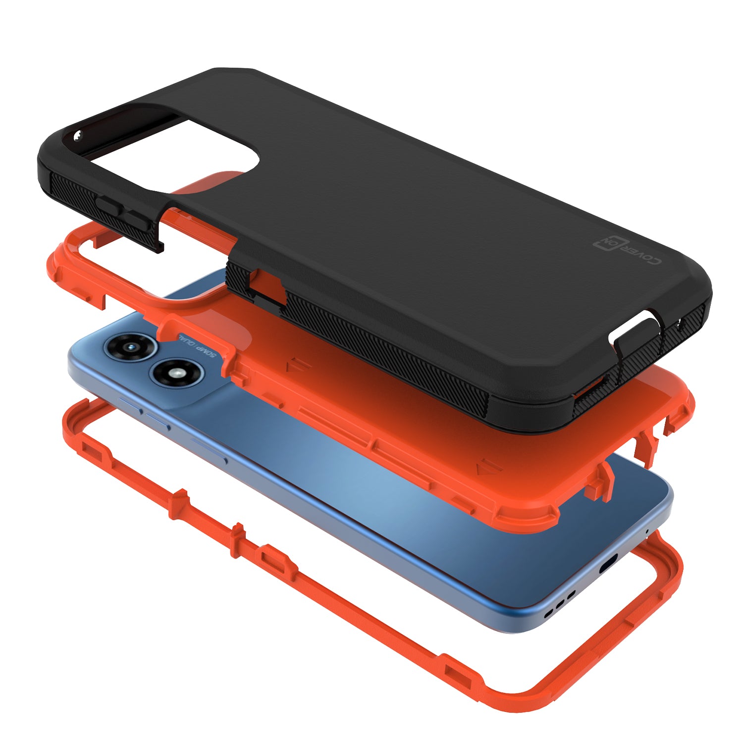 Shockproof Case For Motorola Moto G Play 4G (2024) - Textured Design, Protective Cover Shockproof Case For Motorola Moto G Play 4G (2024) - Textured Design, Protective Cover