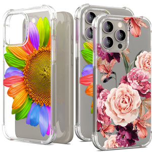Apple iPhone 15 Pro Max Slim Case Transparent Clear TPU Design Phone Cover