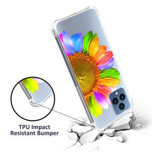 T-Mobile REVVL 6X 5G Slim Case Transparent Clear TPU Design Phone Cover