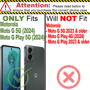 Motorola Moto G 5G (2024) / Moto Play 5G (2024)  Case Slim TPU Design Phone Cover