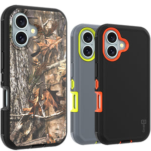 Apple iPhone 16 Plus Case Military Grade Heavy Duty Phone Cover