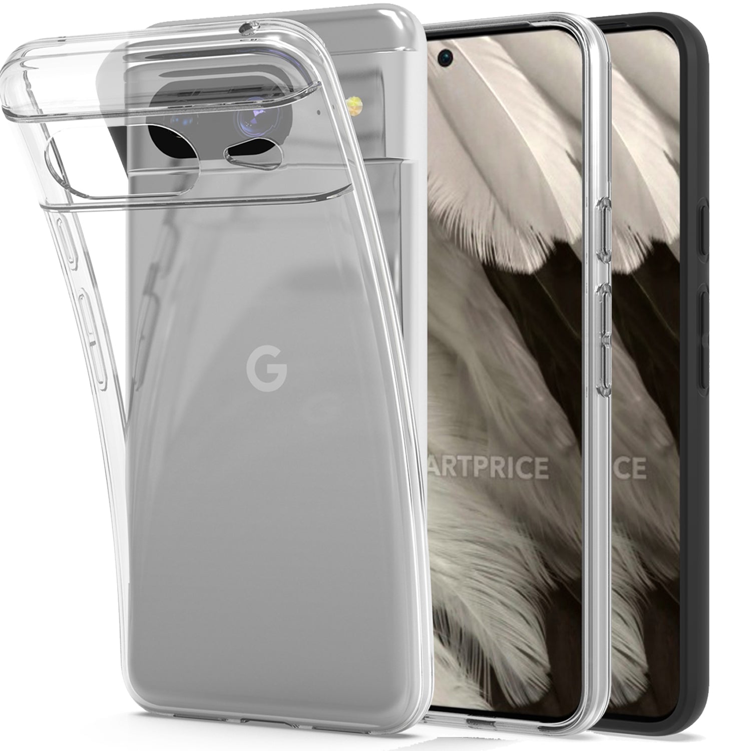 Per Google Pixel 8 Pro Custodia In Pelle Con Texture A Nido D'Api