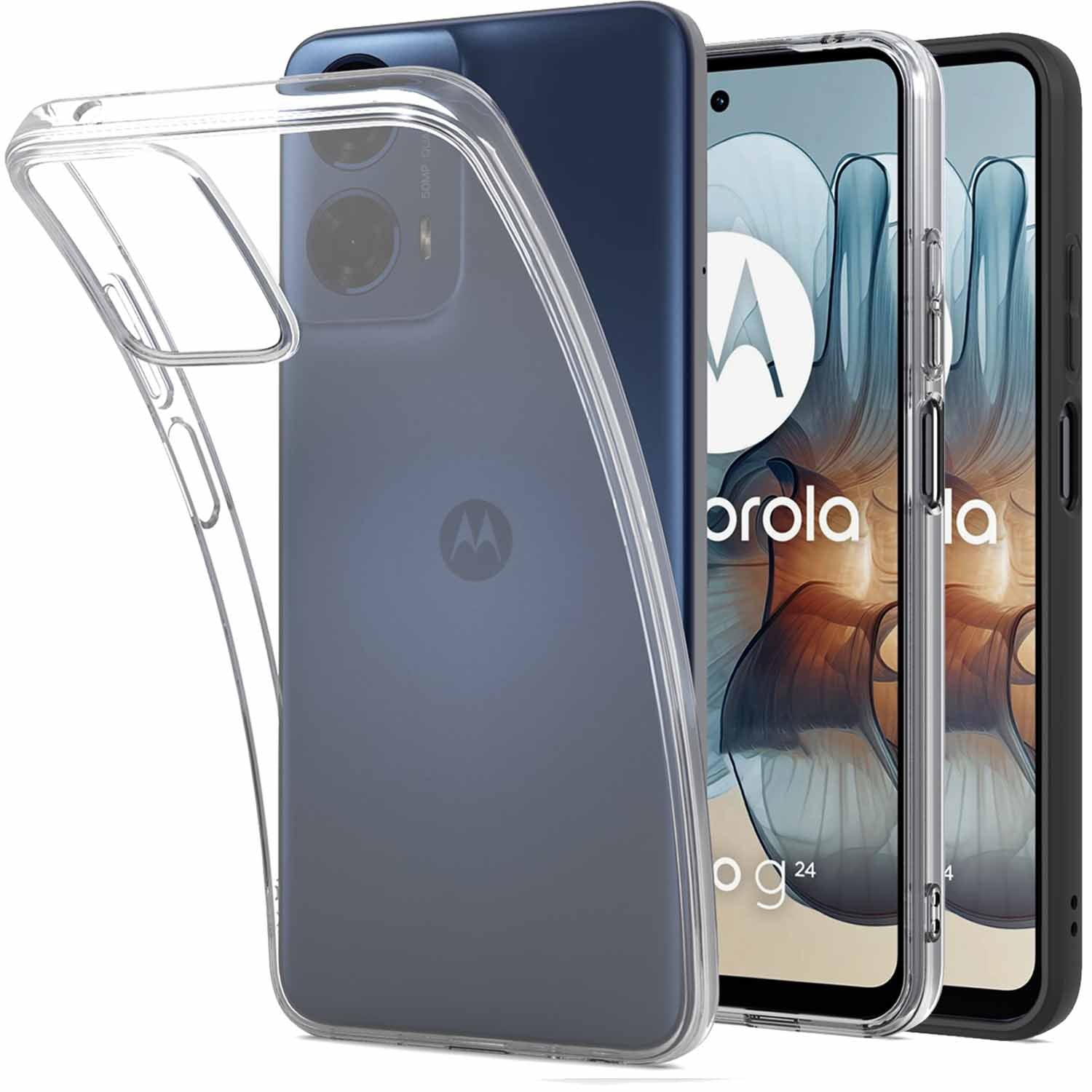 Cover E Pellicola In Vetro Temperato Per Umidigi S5 Pro - Custodia Morbida Trasparente TPU + Protezione Schermo HD