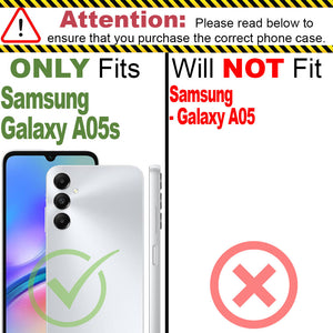 Samsung Galaxy A05s Case Slim TPU Phone Cover w/ Carbon Fiber