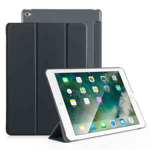 CoverON Smart Cover For Apple iPad Air 3 10.5" Case, Tri Fold Tablet Case - Transparent Smoke