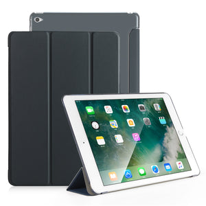 CoverON Smart Cover For Apple iPad 10.2" inch 8th & 7th Generation Case, Tri Fold Tablet Case - Transparent Smoke