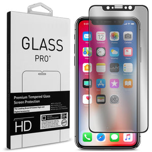 iPhone XS / iPhone X Tempered Glass Phone Cover Case - Gallery Series