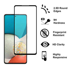 Load image into Gallery viewer, Samsung Galaxy A53 5G Case - Clear Tinted Metal Ring Phone Cover
