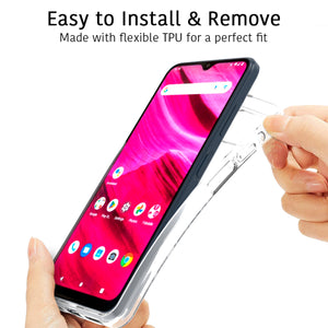 T-Mobile Revvl 6 Pro 5G Case - Slim TPU Silicone Phone Cover Skin