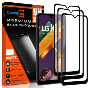 LG K22 / K22+ Plus / K32 Tempered Glass Screen Protector - InvisiGuard Series (1-3 Piece)