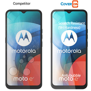 Motorola Moto E7 Tempered Glass Screen Protector - InvisiGuard Series (1-3 Piece)