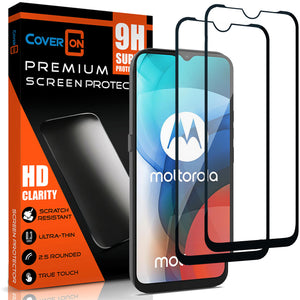Motorola Moto E7 Tempered Glass Screen Protector - InvisiGuard Series (1-3 Piece)