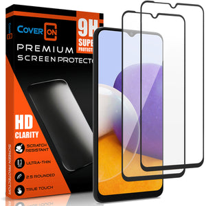 Samsung Galaxy A22 Tempered Glass Screen Protector - InvisiGuard Series (1-3 Piece)