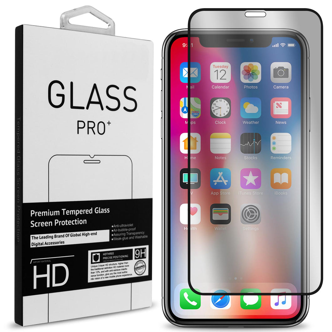 iPhone XS Max Tempered Glass Screen Protector - InvisiGuard Series