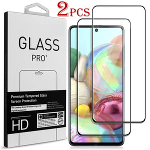 Samsung Galaxy A91 Case - Clear Tinted Metal Ring Phone Cover - Dynamic Series