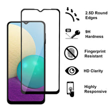 Load image into Gallery viewer, Samsung Galaxy A02 / Galaxy M02 Case - Clear Tinted Metal Ring Phone Cover - Dynamic Series
