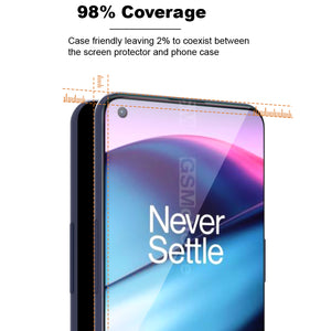 OnePlus Nord CE 5G / Nord Core Edition Tempered Glass Screen Protector - InvisiGuard Series (1-3 Piece)