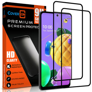 LG K53 Tempered Glass Screen Protector - InvisiGuard Series (1-3 Piece)