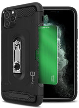 Load image into Gallery viewer, iPhone 11 Pro Max Kickstand Case with Card Holder - Zipp Series
