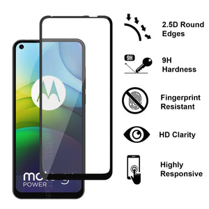 Motorola Moto G9 Power Clear Case Hard Slim Protective Phone Cover - Pure View Series