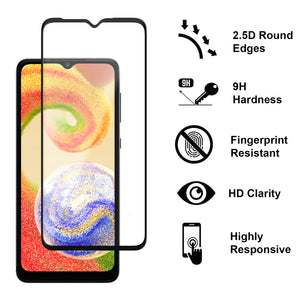 Samsung Galaxy A04 Case Heavy Duty Rugged Phone Cover w/ Kickstand