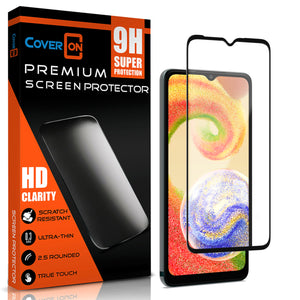Samsung Galaxy A04 Case Slim TPU Phone Cover w/ Carbon Fiber
