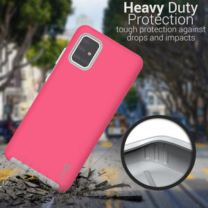 Samsung Galaxy A71 Case Protective Hybrid Phone Cover - Rugged Series