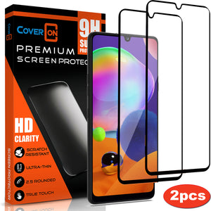 Samsung Galaxy A31 Tempered Glass Screen Protector - InvisiGuard Series (1-3 Piece)