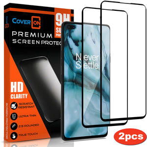 OnePlus Nord Tempered Glass Screen Protector - InvisiGuard Series (1-3 Piece)